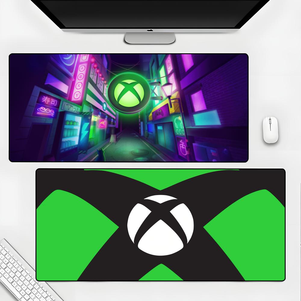 Xbox Laptop Accessories - X-XboxS ロゴマウスパッドラバーマットラップトップ Xxl マウスパッドノートブックゲーマーコンピュータテーブルゲームアクセサリー