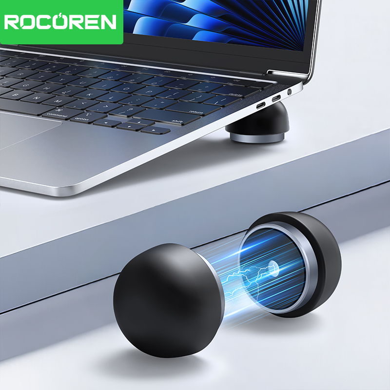 Mac Laptop Accessories - Rocoren ラップトップスタンド ノートブックアクセサリー ラップトップキノコホルダー 磁気ミニクーラースタンド Macbook