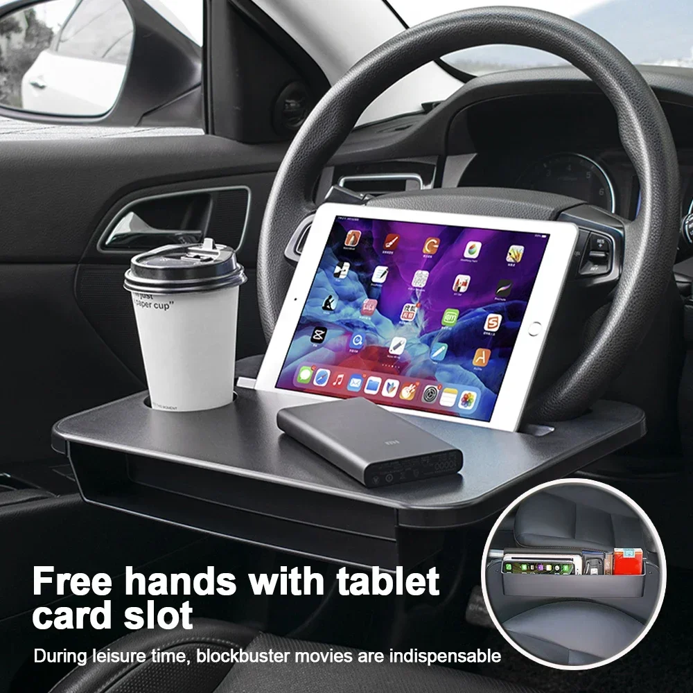 Laptop Extra Accessories - 多用途カートレイ、ラップトップデスクパッド、マウントスタンド、食事用、仕事用、ハンドル用ダイニングテーブル、ブラケットボード、シート隙間埋めオーガナイザー