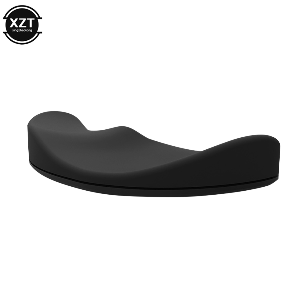 Wrist Rest Gel - シリコン製マウスリストレスト 左/右手用 人間工学に基づいたマウスパッド リストレストサポートマット 軽量リストレストサポート オフィスやゲーム用