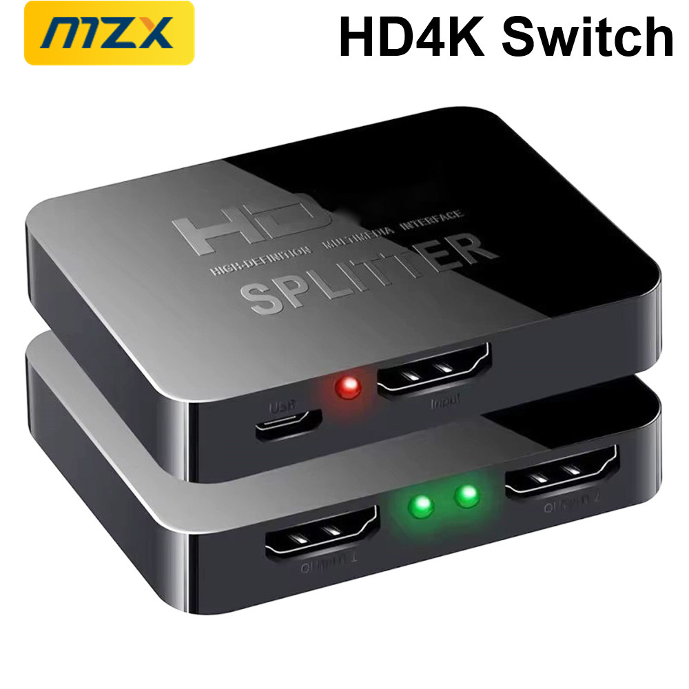 Xbox Laptop Accessories - MZX 4K HDTV スイッチ 1x2 スプリッター