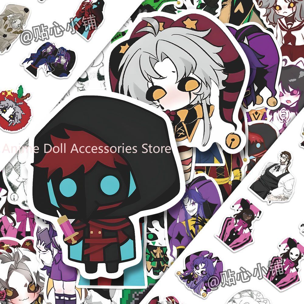 Laptop Original Accessories - 73 個ザ・フリーク・サーカス・ピエロアニメステッカー漫画落書きデカールヘルメットスケートボードラップトップオートバイステッカー装飾