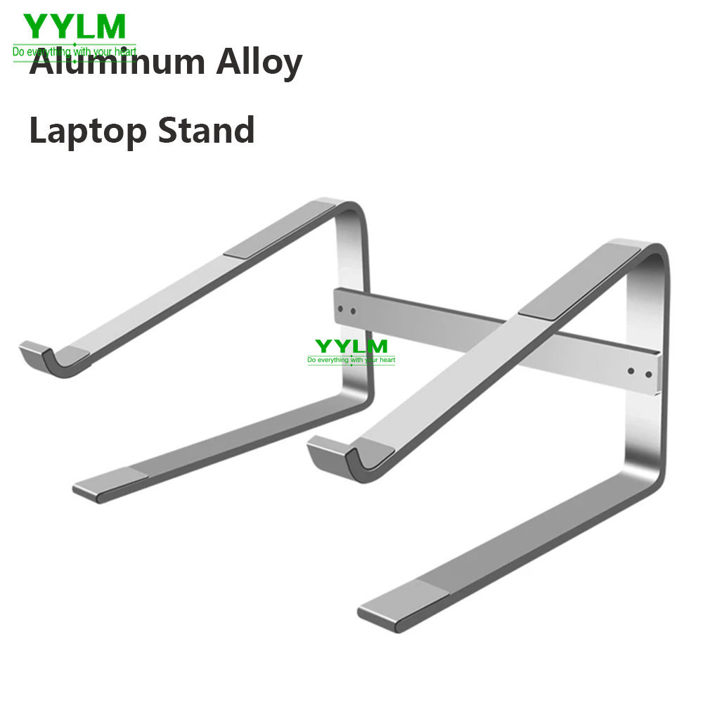 Laptop Accessories Dell - アルミラップトップスタンドノートブックライザーホルダー Macbook Air 13 iPad Pro