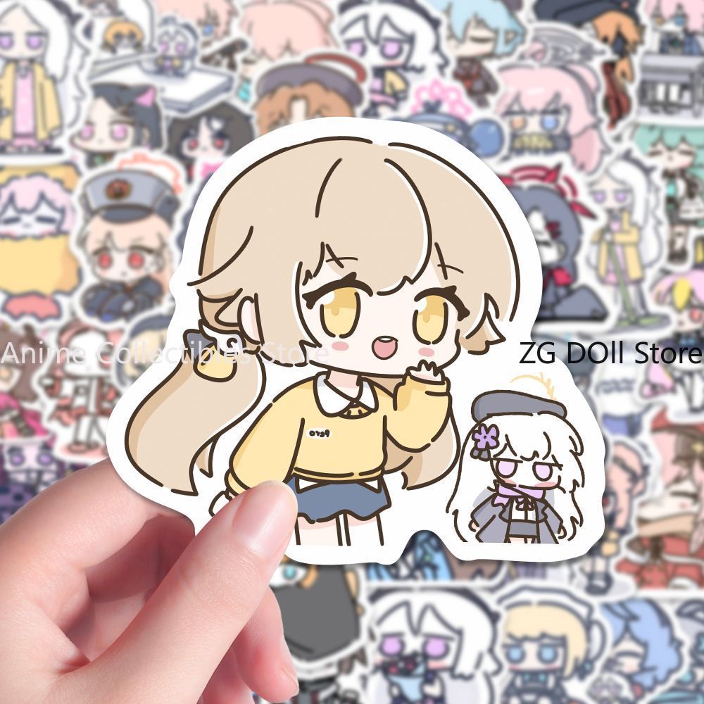 Laptop Original Accessories - 80 個アニメブルーアーカイブソラサキヒナステッカーラップトップギター用かわいい漫画ステッカー DIY 壁卓上を飾る