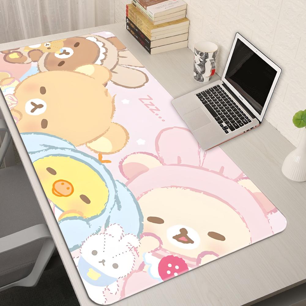 Laptop Accessories Pink - XXLサイズ 漫画風 ピンク マウスパッド アニメ かわいい