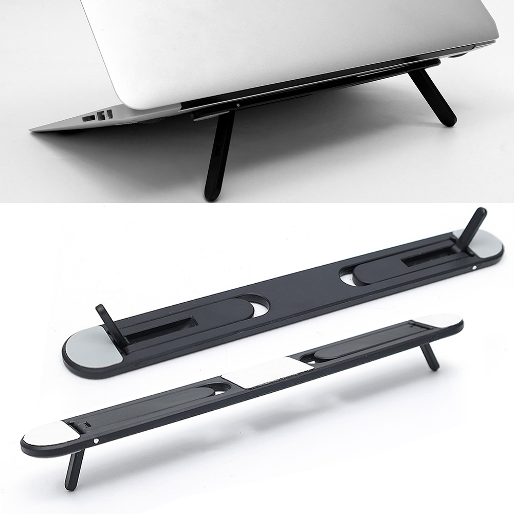 Mac Laptop Accessories - ユニバーサルラップトップスタンドホルダーポータブルノートブックブラケット折りたたみ式冷却スタンドアクセサリー MacBook Ipad キーボード用