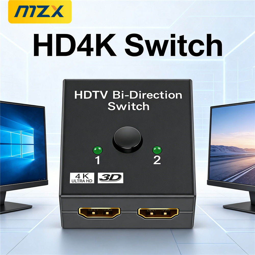 Xbox Laptop Accessories - MZX 4K HDMI 互換スイッチ 2-In-1-Out KVM