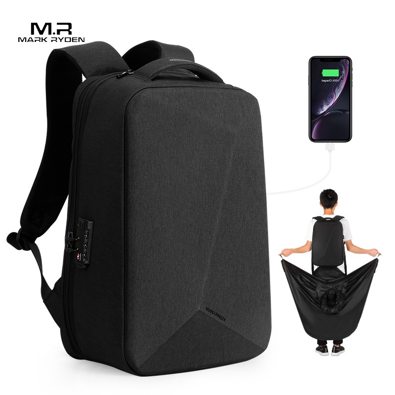 Laptop Bag Waterproof - マーク・ライデン メンズ バックパック ビジネス 多機能 盗難防止