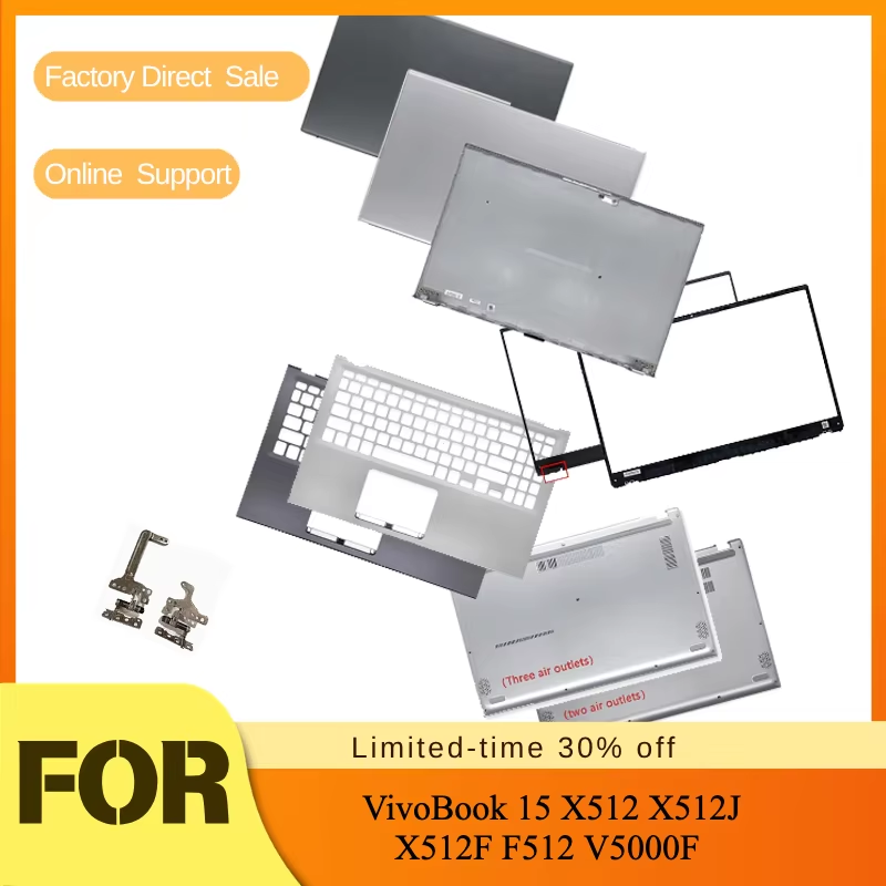 Laptop Accessories For Asus Vivobook - パームレスト/底部アクセサリー/ラップトップケース/LCDバックカバー/フロントベゼル ASUS VivoBook 15 X512 X512J