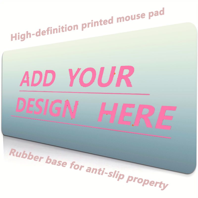 Laptop Accessories Computer - カスタム写真ゲーミングマウスパッド、パーソナライズされた写真デスクマット、カスタマイズされた大型マウスパッド、PC・ノートパソコン用アクセサリー、ギフト