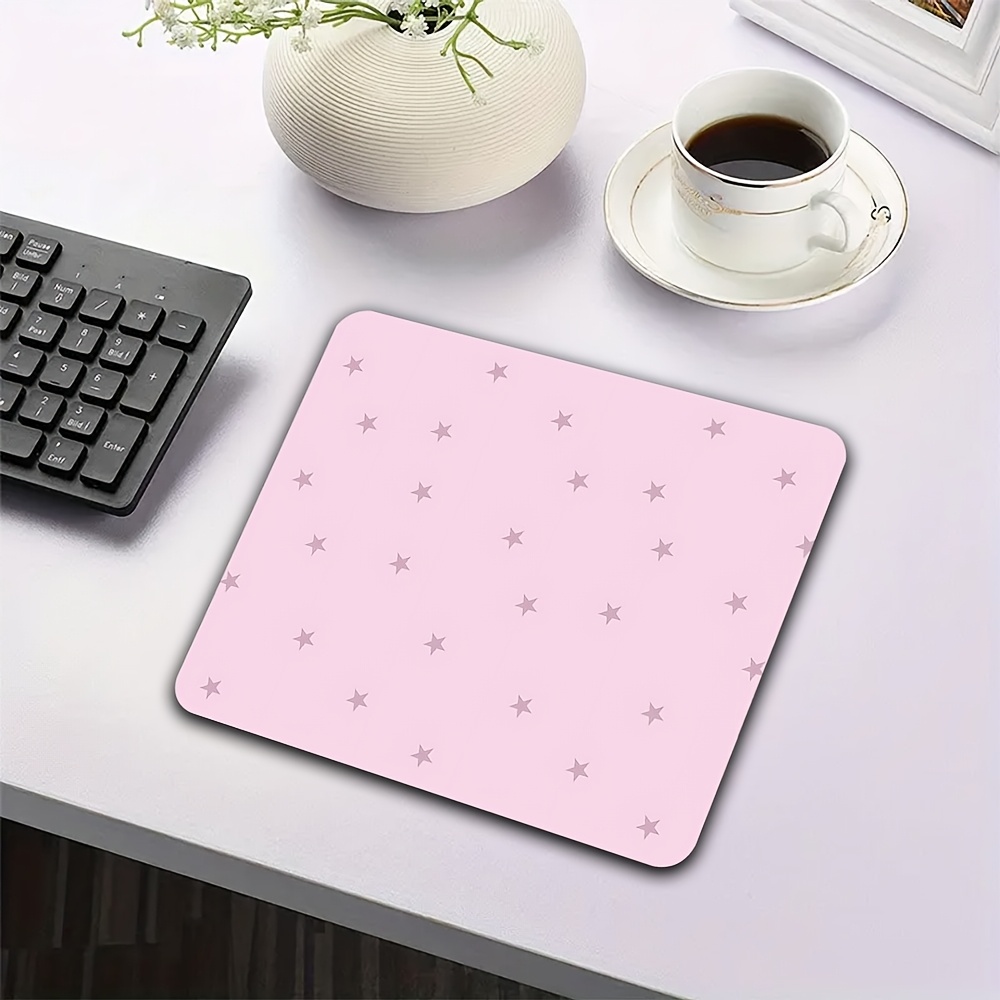 ピンクスター マウスパッド 滑り止め かわいいデスクマット  - Laptop Accessories Pink のレビューと価格