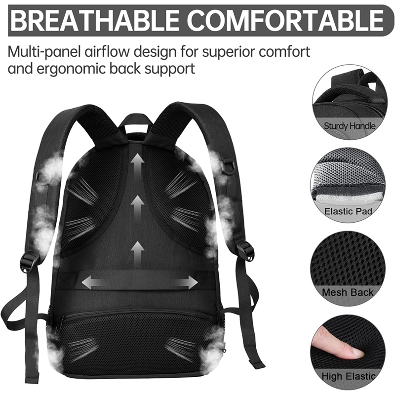 大型トラベルラップトップバックパック、ビジネス盗難防止スリム - Laptop Bag Waterproof のレビューと価格