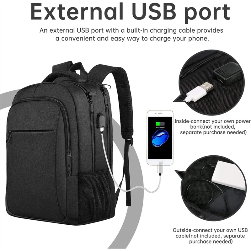 大型トラベルラップトップバックパック、ビジネス盗難防止スリム - Laptop Bag Waterproof のレビューと価格