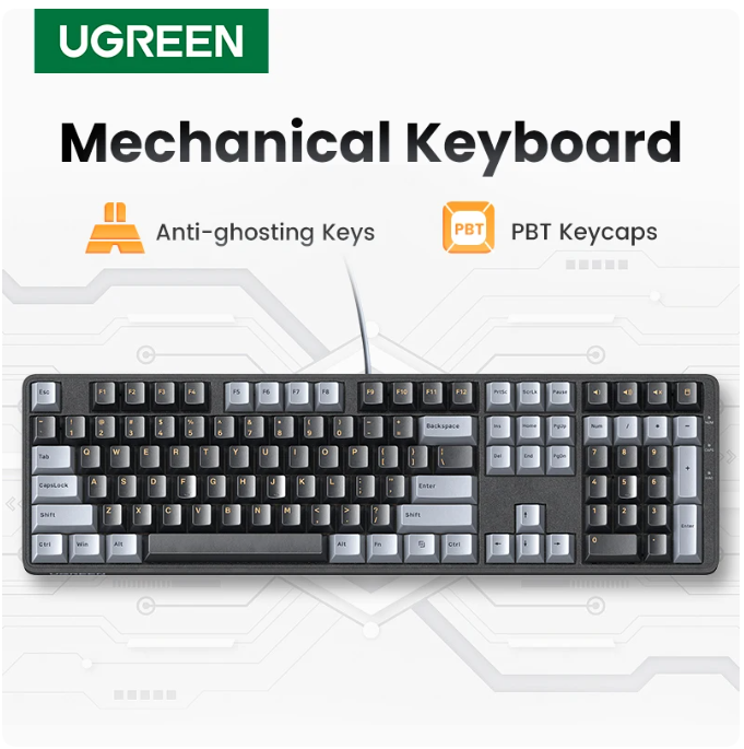 UGREEN キーボード メカニカル有線ゲーミングキーボード - Laptop Extra Accessories のレビューと価格