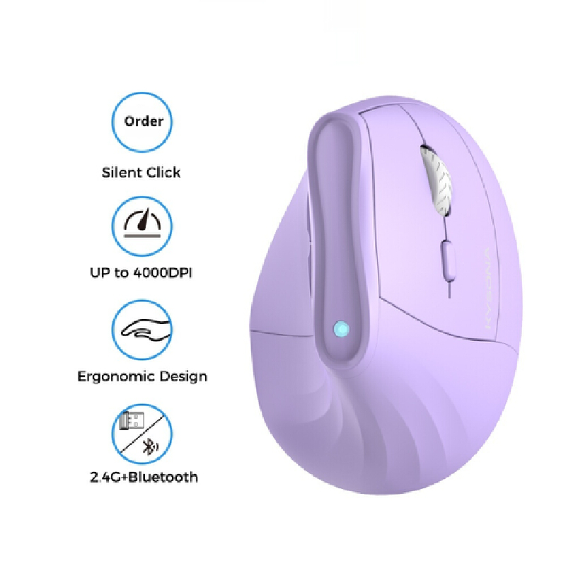 垂直人間工学マウス 57 度調整可能 4000 Dpi リス - Laptop Accessories Officeworks のレビューと価格