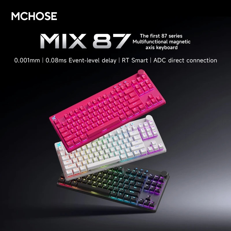 Mchose Mix87 磁気スイッチキーボード 有線ゲーミ - Laptop Accessories Productivity のレビューと価格