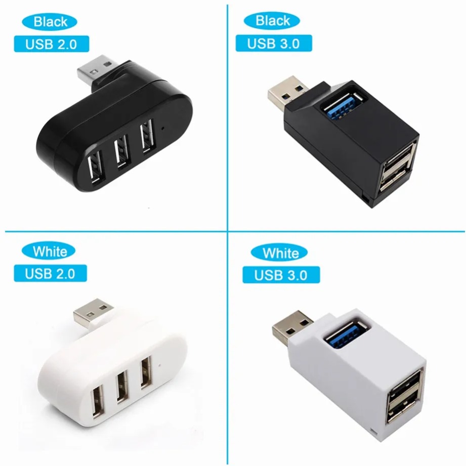 Grwibeou ミニ 3ポート USB 3.0 ハブ エク - Mac Laptop Accessories のレビューと価格
