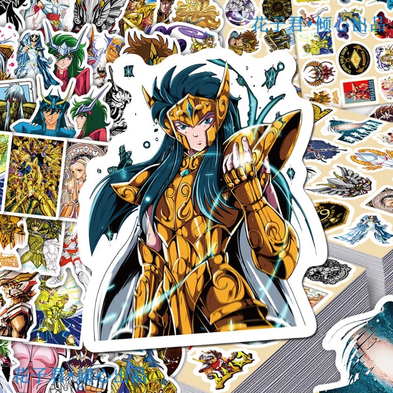 101 個聖闘士星矢アニメステッカー漫画キャラクター DIY - Laptop Original Accessories のレビューと価格