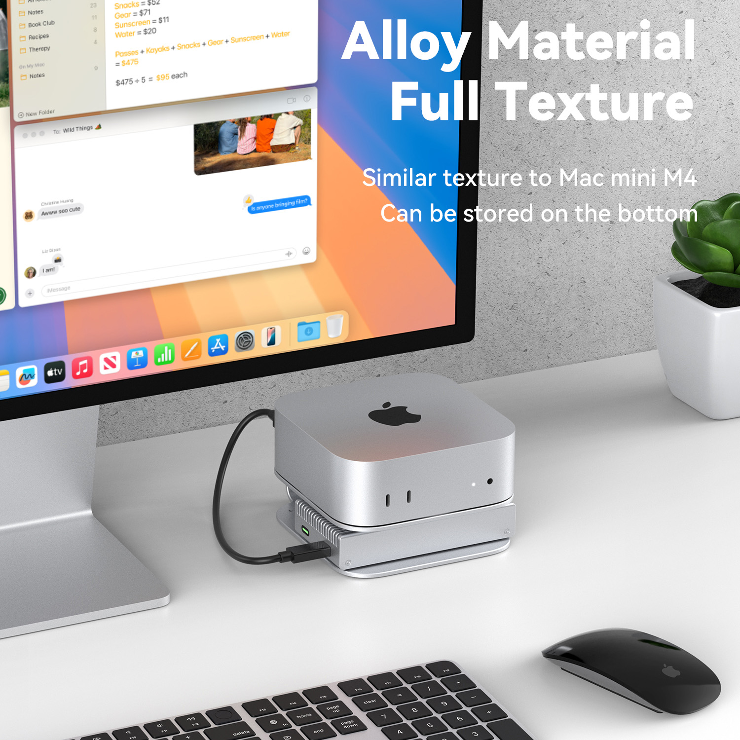 Colorii デスクトップスタンド Mac Mini M4 - Mac Laptop Accessories のレビューと価格