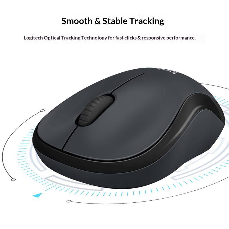 ロジクール M220 2.4G 静音マウス 10m 作動距離 - Laptop Accessories Officeworks のレビューと価格