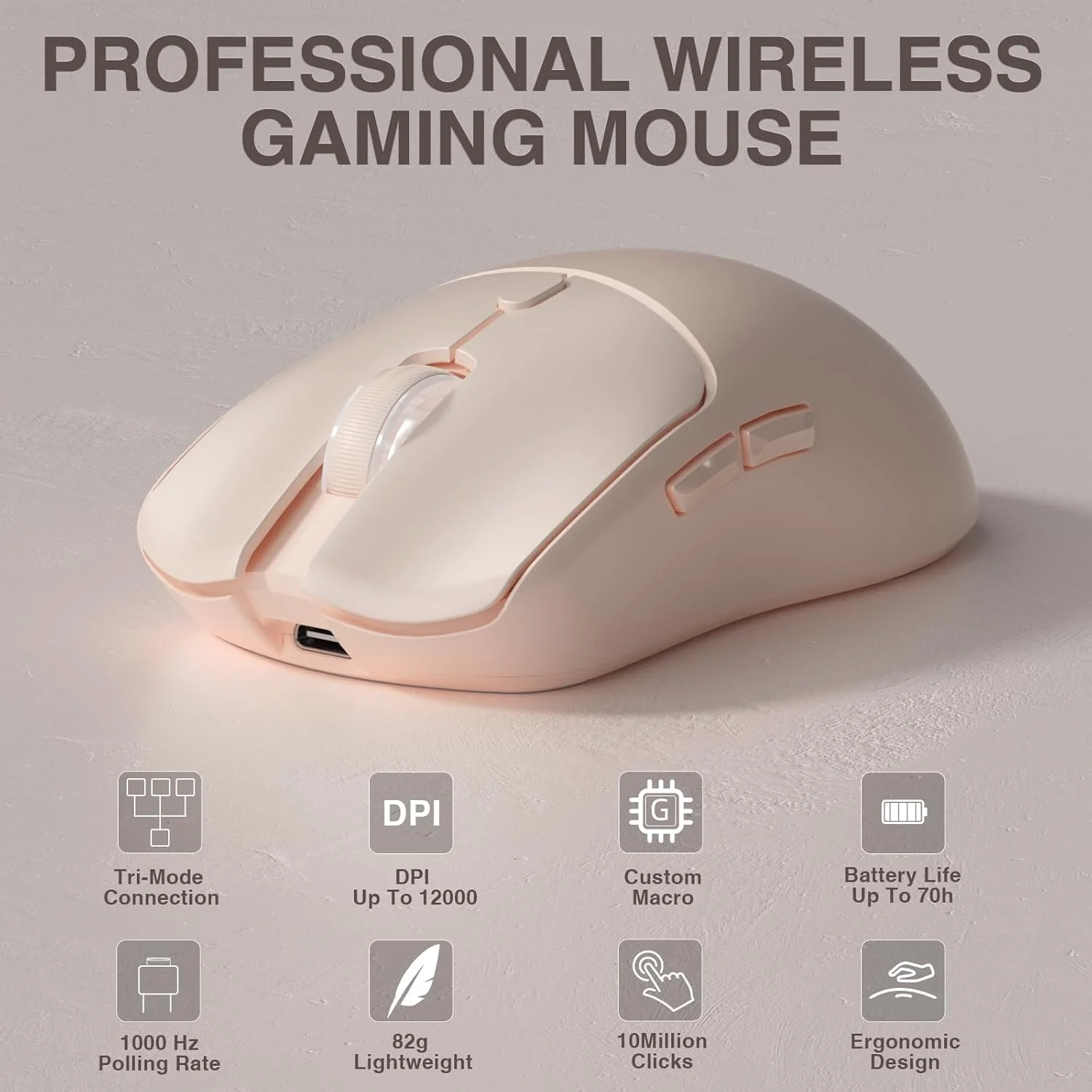AULA SC580X トライモードワイヤレスゲーミングマウ - Laptop Ergonomic Accessories のレビューと価格