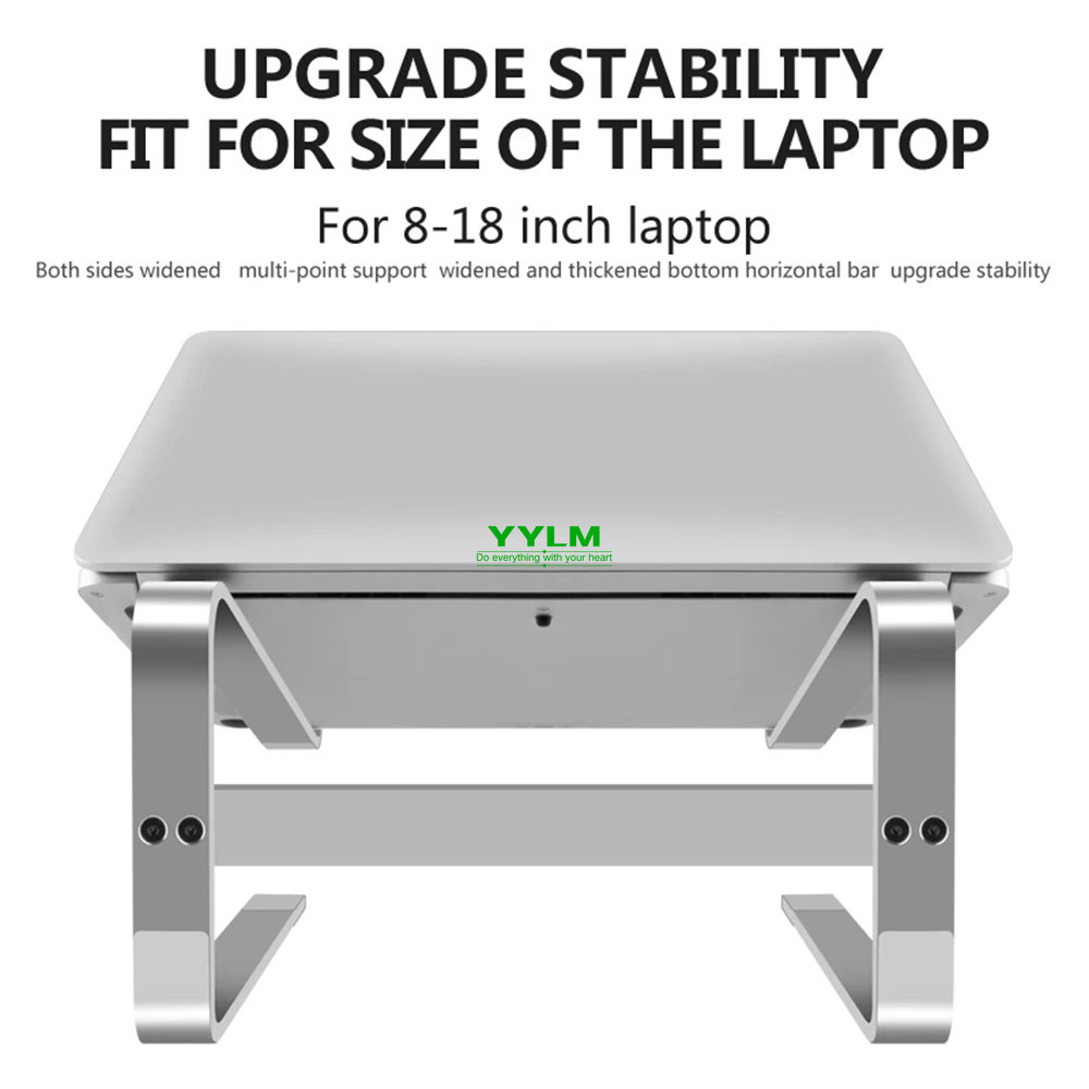 アルミラップトップスタンドノートブックライザーホルダー Ma - Laptop Accessories Dell のレビューと価格