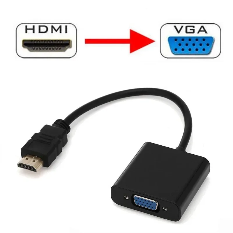 HDMI 互換 VGA アダプタデジタル - アナログコンバ - Xbox Laptop Accessories のレビューと価格
