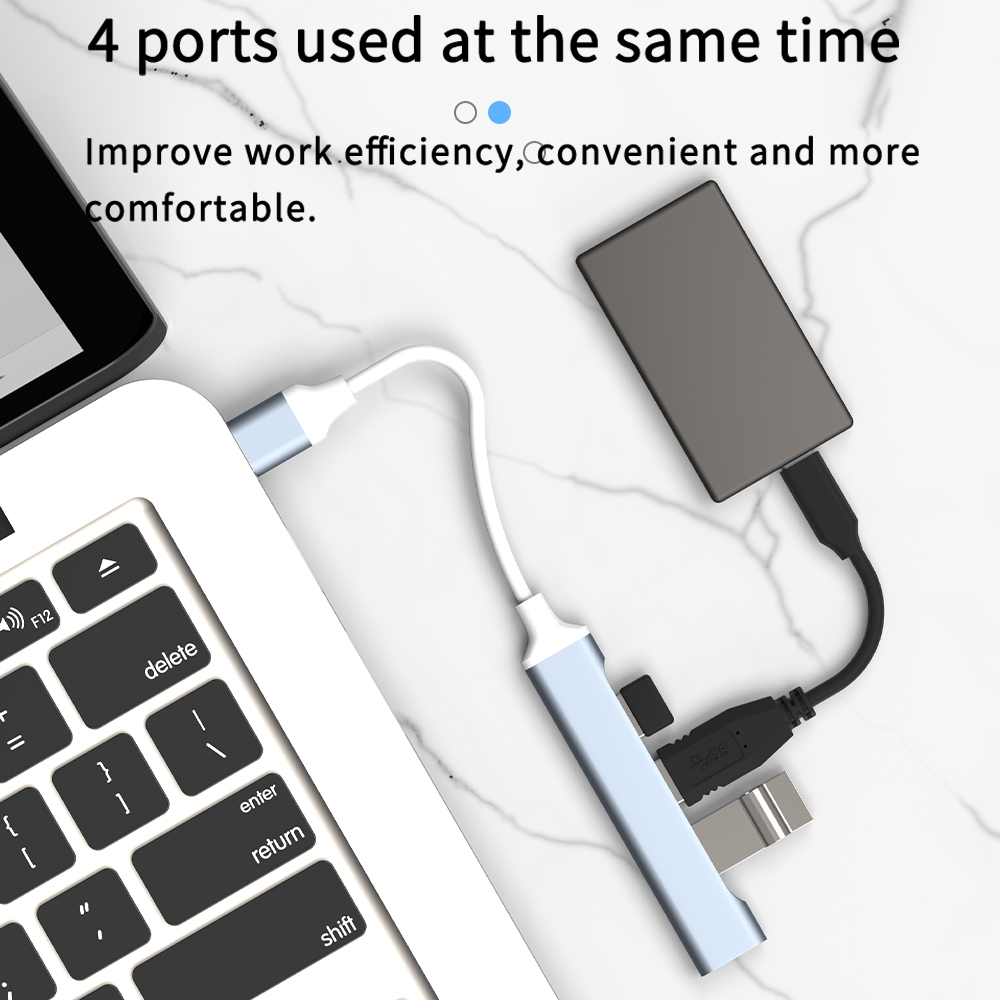 USB C ハブ 3.0 タイプ C 3.1 3/4 ポート - Mac Laptop Accessories のレビューと価格