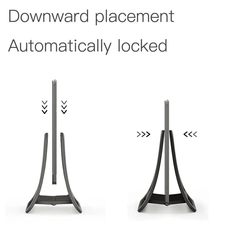 滑り止め付き縦型ノートパソコンスタンド、取り外し可能なノート - Laptop Accessories Dell のレビューと価格