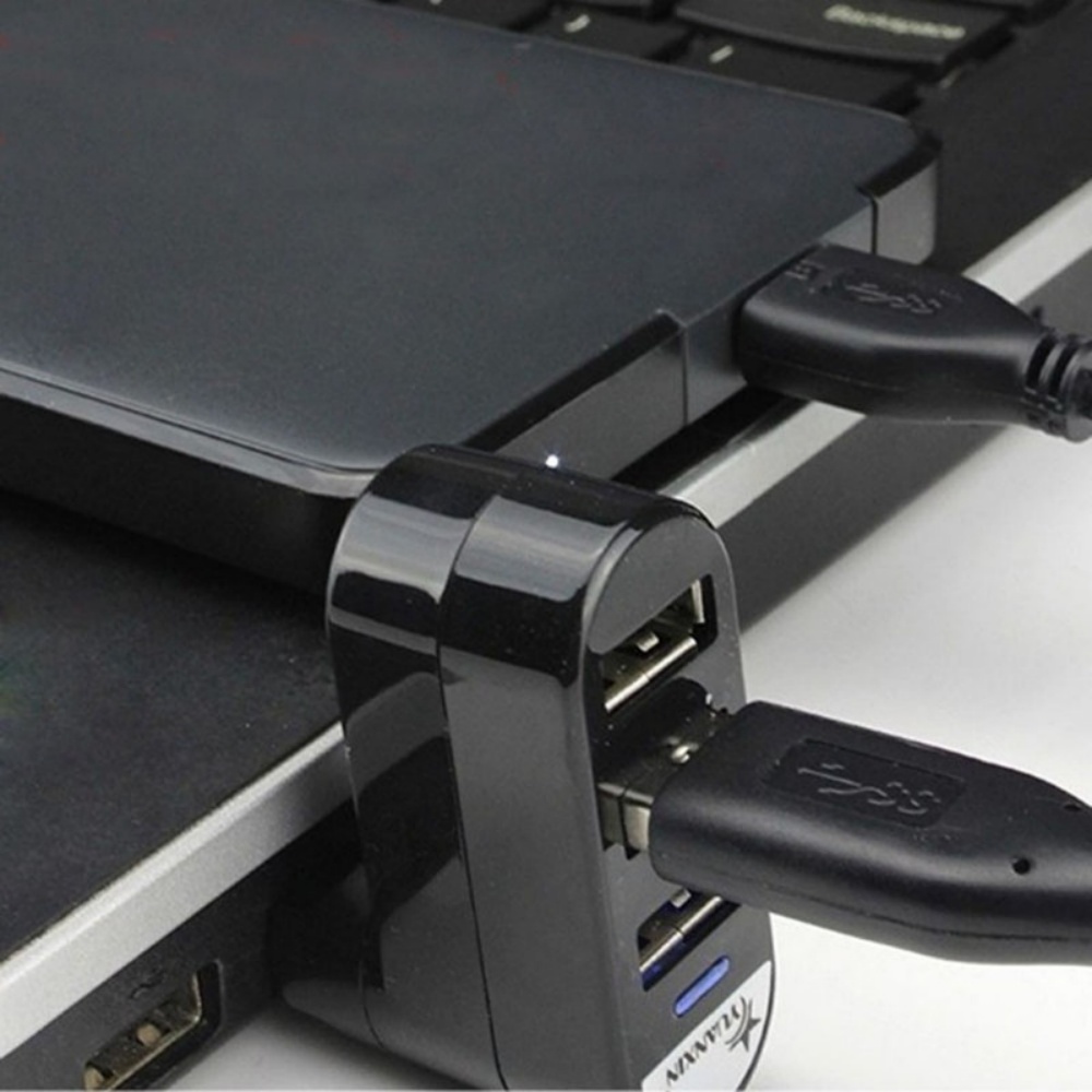 USB 2.0 ハブ 3 ポート 180 °   回転可能な - Mac Laptop Accessories のレビューと価格