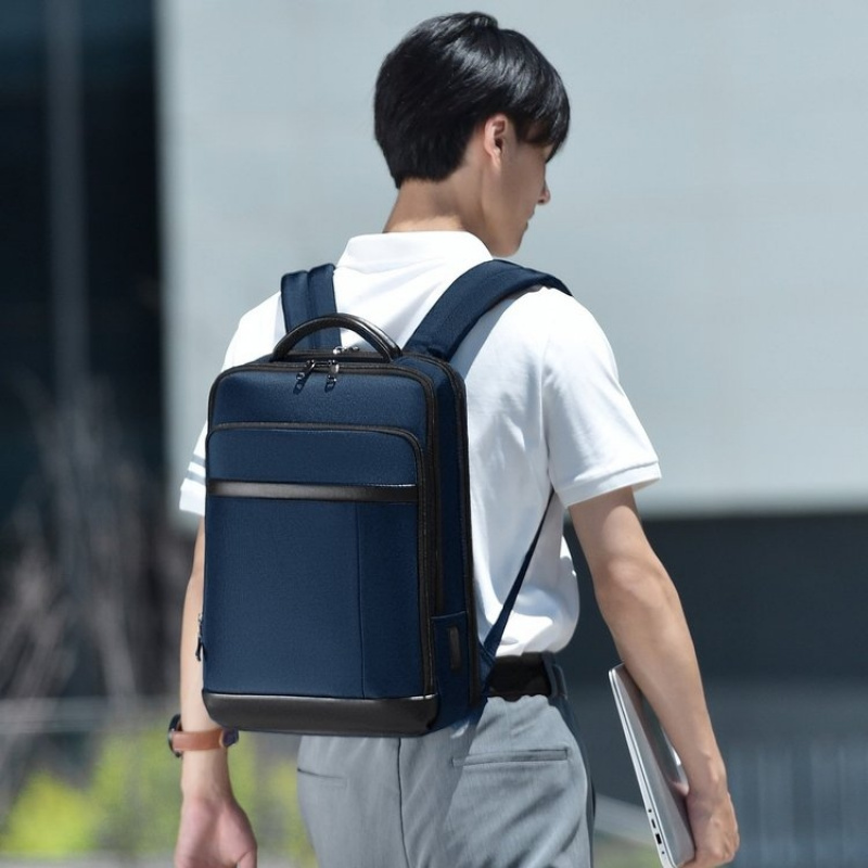 男性用ラップトップビジネスバックパック 17インチ ファッシ - Laptop Bag Waterproof のレビューと価格