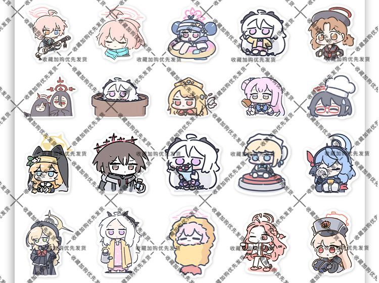 80 個アニメブルーアーカイブソラサキヒナステッカーラップト - Laptop Original Accessories のレビューと価格