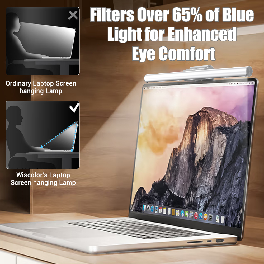 コンピューターモニターライトバースクリーンハンギングランプノ - Laptop Accessories Computer のレビューと価格