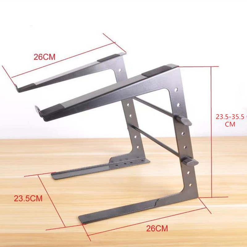 プロフェッショナルdjミキサープレーヤーブラケットラップトッ - Laptop Ergonomic Accessories のレビューと価格