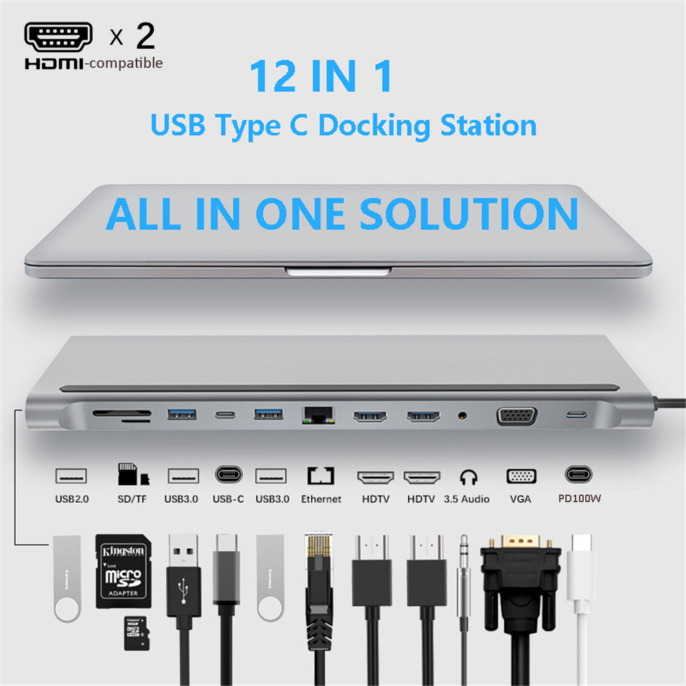 MZX USBマルチハブドッキングステーション タイプCマル - Mac Laptop Accessories のレビューと価格