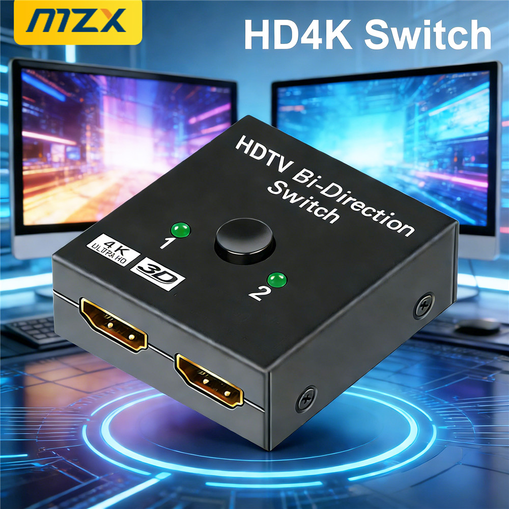 MZX 4K HDMI 互換スイッチ 2-In-1-Out  - Xbox Laptop Accessories のレビューと価格