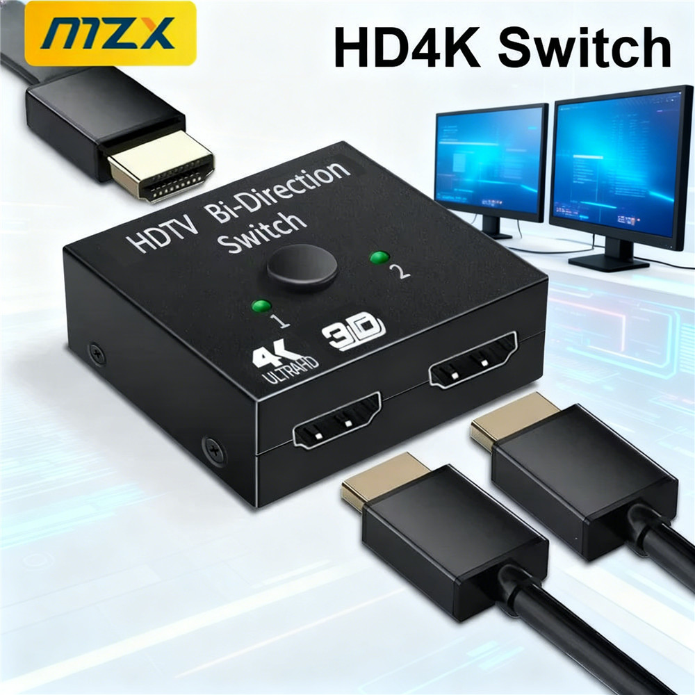 MZX 4K HDMI 互換スイッチ 2-In-1-Out  - Xbox Laptop Accessories のレビューと価格