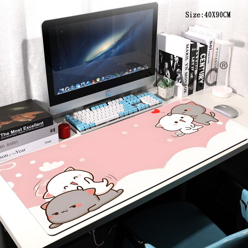 XXL カワイイゲーミングマウスパッド 900x400x3M - Laptop Accessories Pink のレビューと価格
