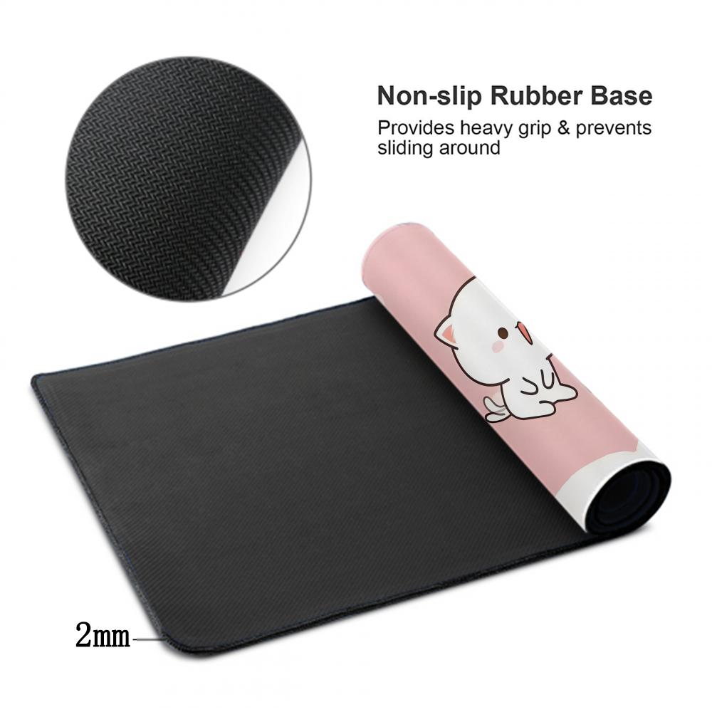 XXL カワイイゲーミングマウスパッド 900x400x3M - Laptop Accessories Pink のレビューと価格