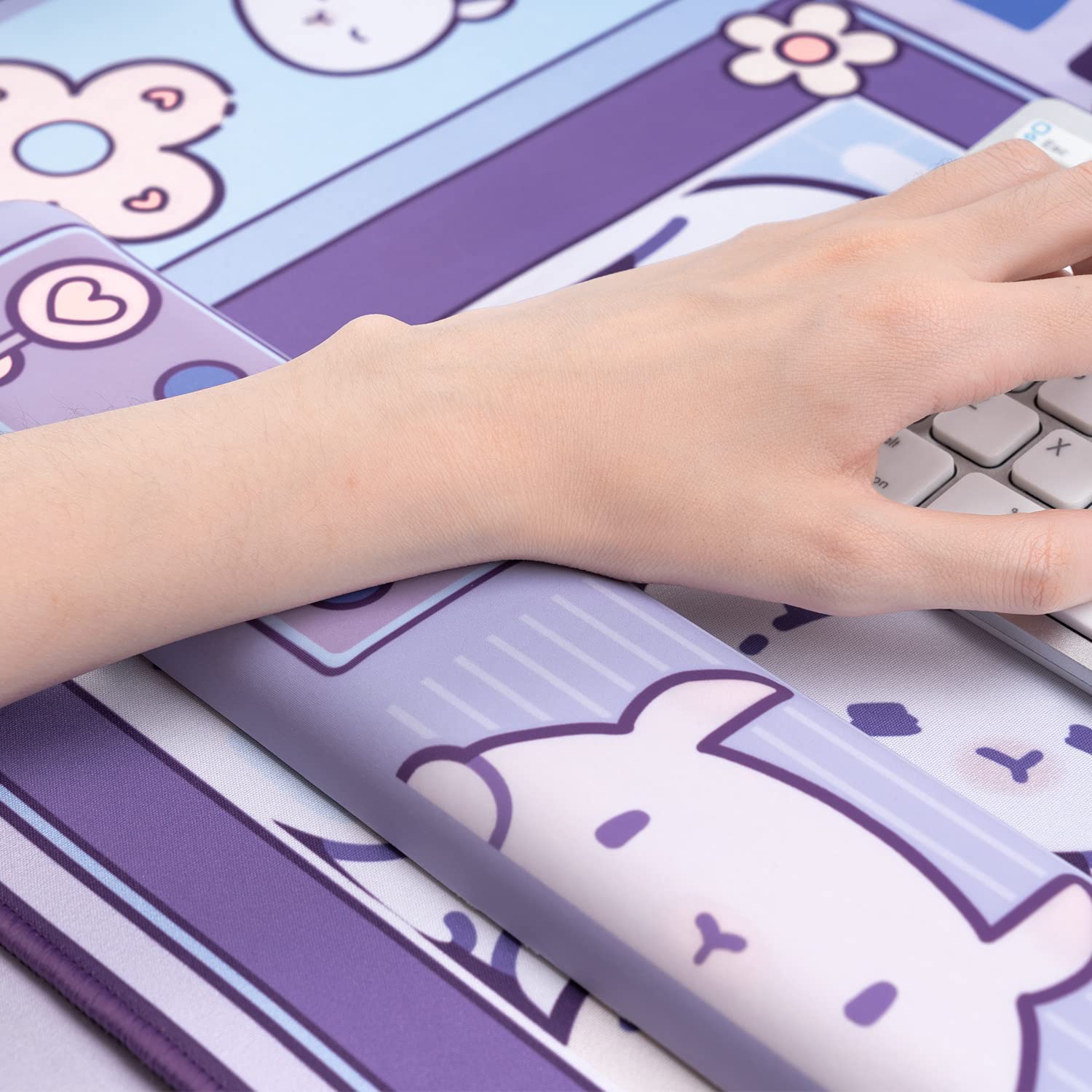 大型Kawaii-ゲーム用マウスパッド,かわいいピンク,紫, - Laptop Accessories Pink のレビューと価格