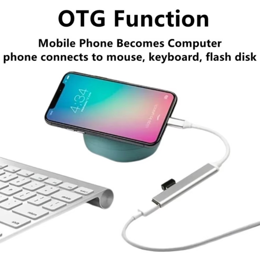 4 in 1 USBハブ USB-Cハブ 4ポート USB  - Mac Laptop Accessories のレビューと価格