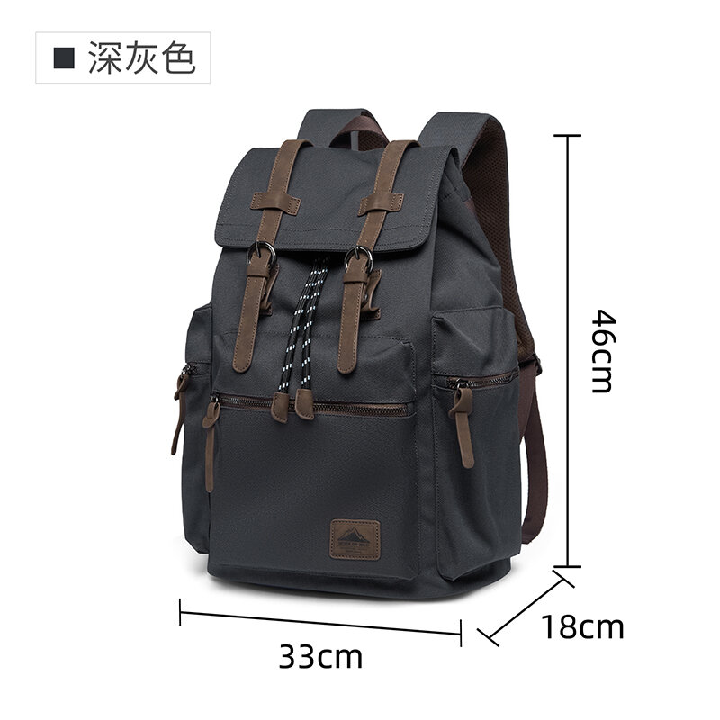 MOYYI 27L 大型フラップバックパック男性用巾着マルチ - Laptop Bag Waterproof のレビューと価格
