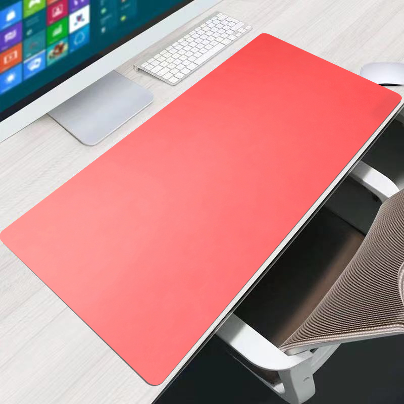 赤いマウスパッドオフィス拡張デスクマット 90 × 40 セ - Laptop Accessories Pink のレビューと価格