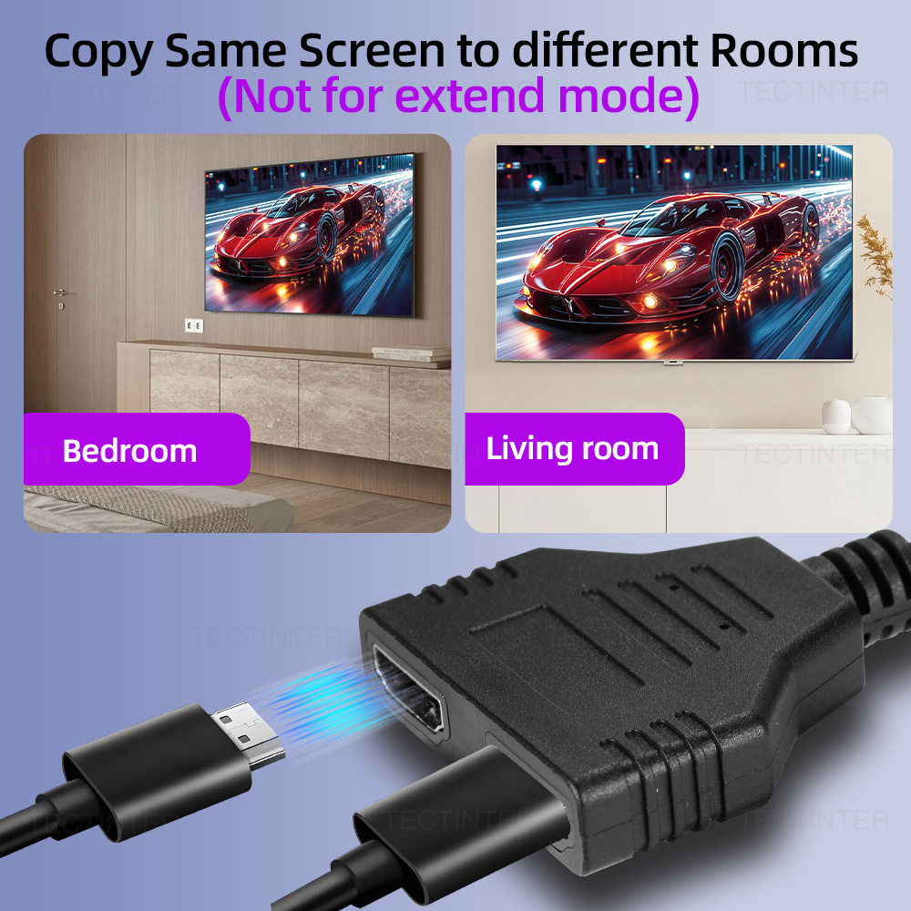 1080P 1 イン 2 アウト HDMI 互換スプリッター - Xbox Laptop Accessories のレビューと価格