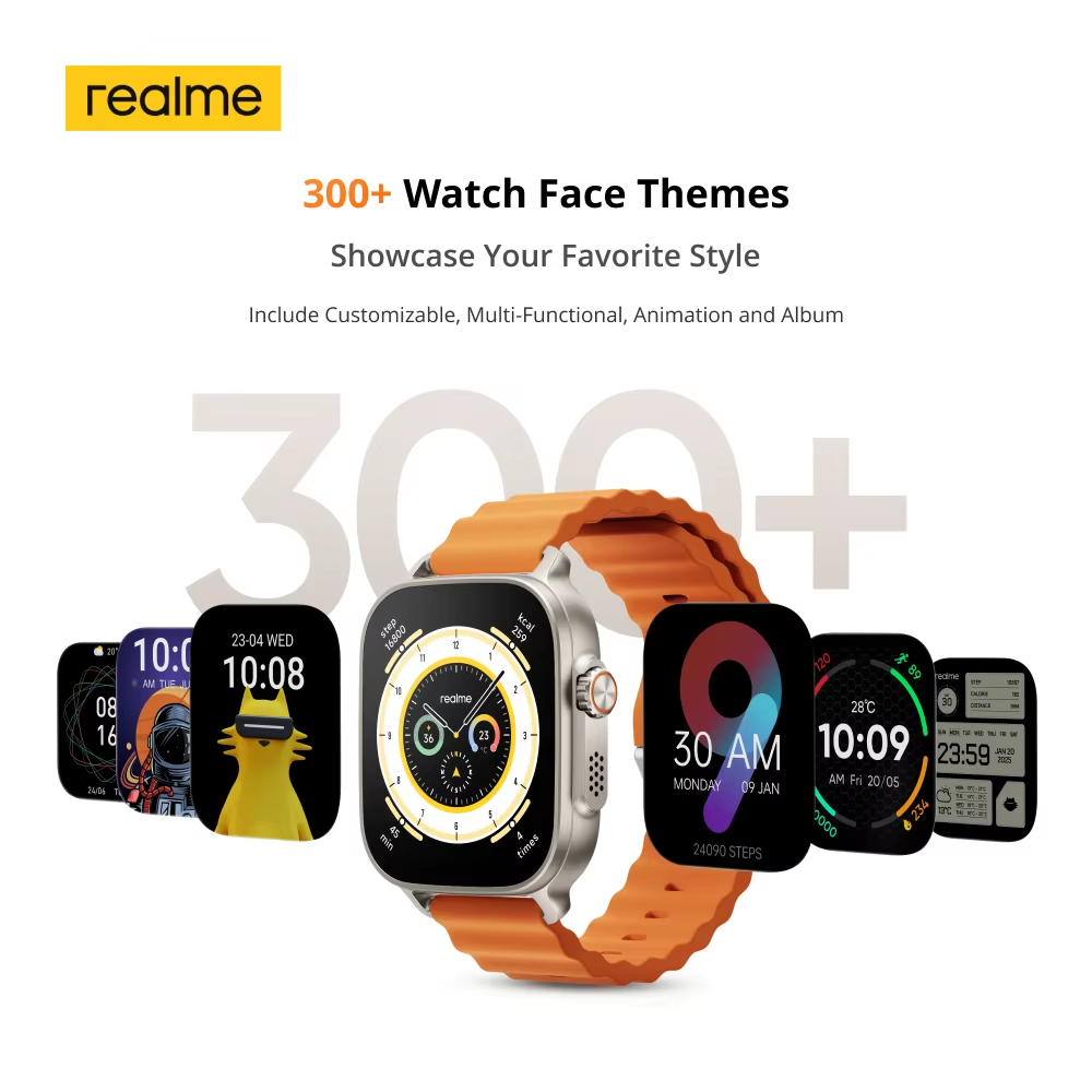 グローバル版 realme watch 5 1.97インチ  - Wrist Rest Gel のレビューと価格