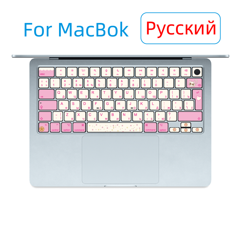RU ロシア語 ISO レイアウト キーキャップ デカール、 - Mac Laptop Accessories のレビューと価格