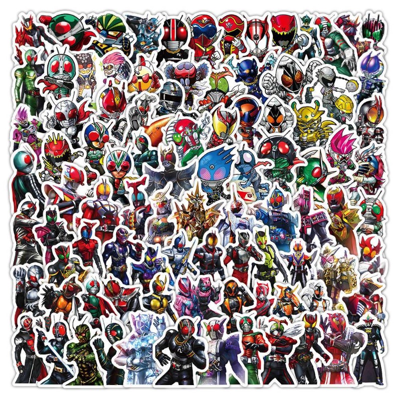 103 個仮面ライダーインス美的かわいい漫画ステッカー防水  - Laptop Original Accessories のレビューと価格