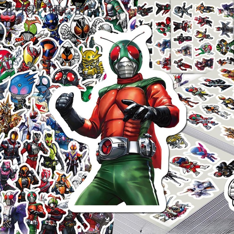 103 個仮面ライダーインス美的かわいい漫画ステッカー防水  - Laptop Original Accessories のレビューと価格