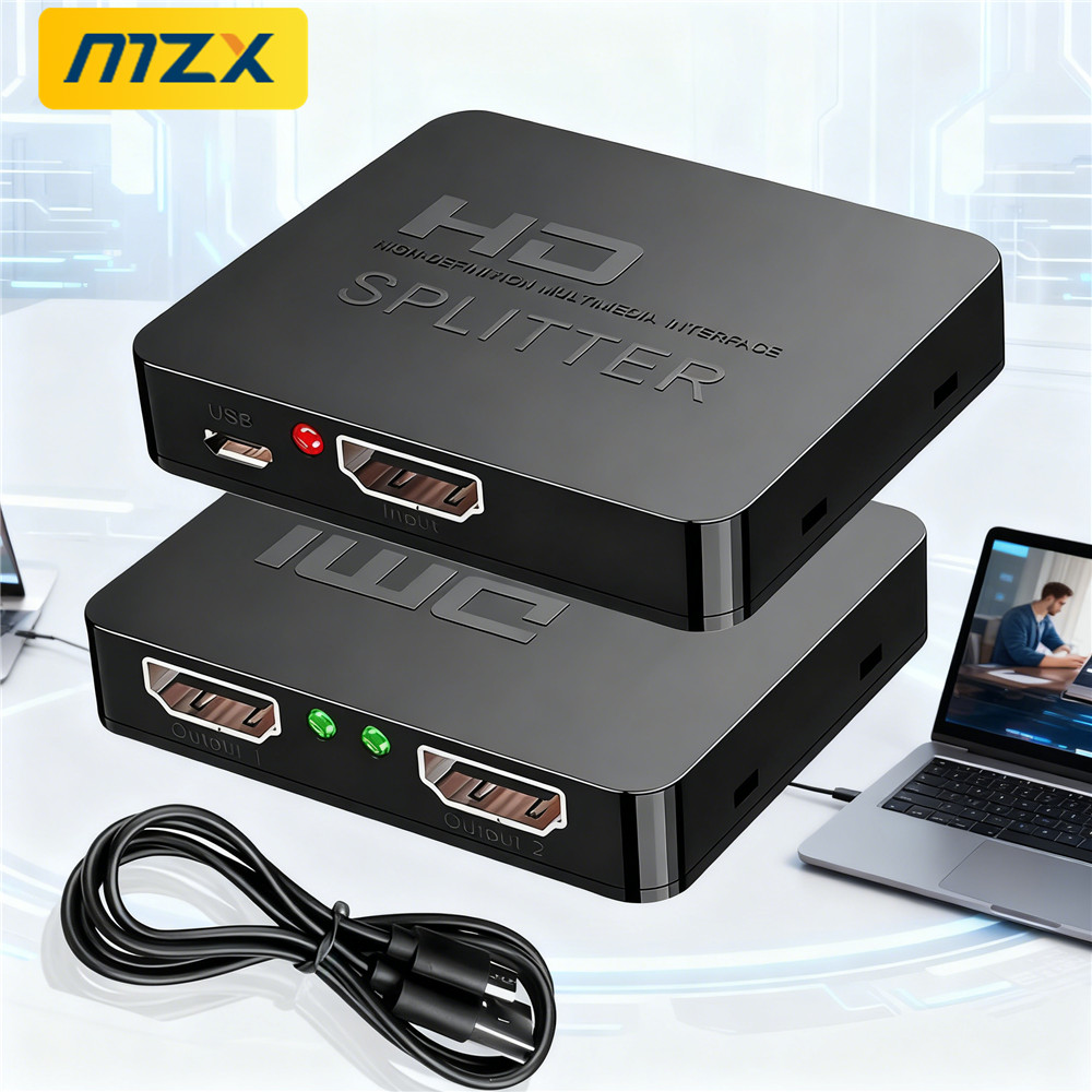 1 in 2 Out ビデオ HDMI 互換スプリッター 4 - Xbox Laptop Accessories のレビューと価格